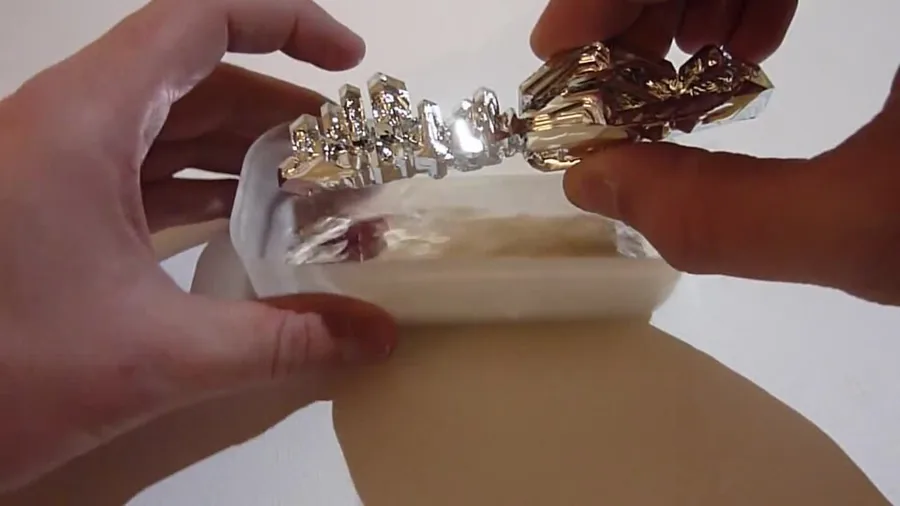 Gallium metal crystals
