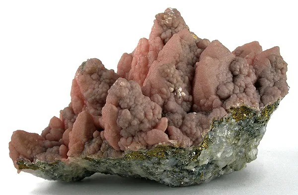 Rhodochrosite (manganese carbonate)