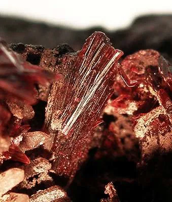 Erythrite — cobalt 'bloom'