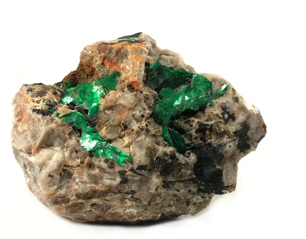Uranium — Torbernite — a uranium mineral (illustrative mineral specimen)