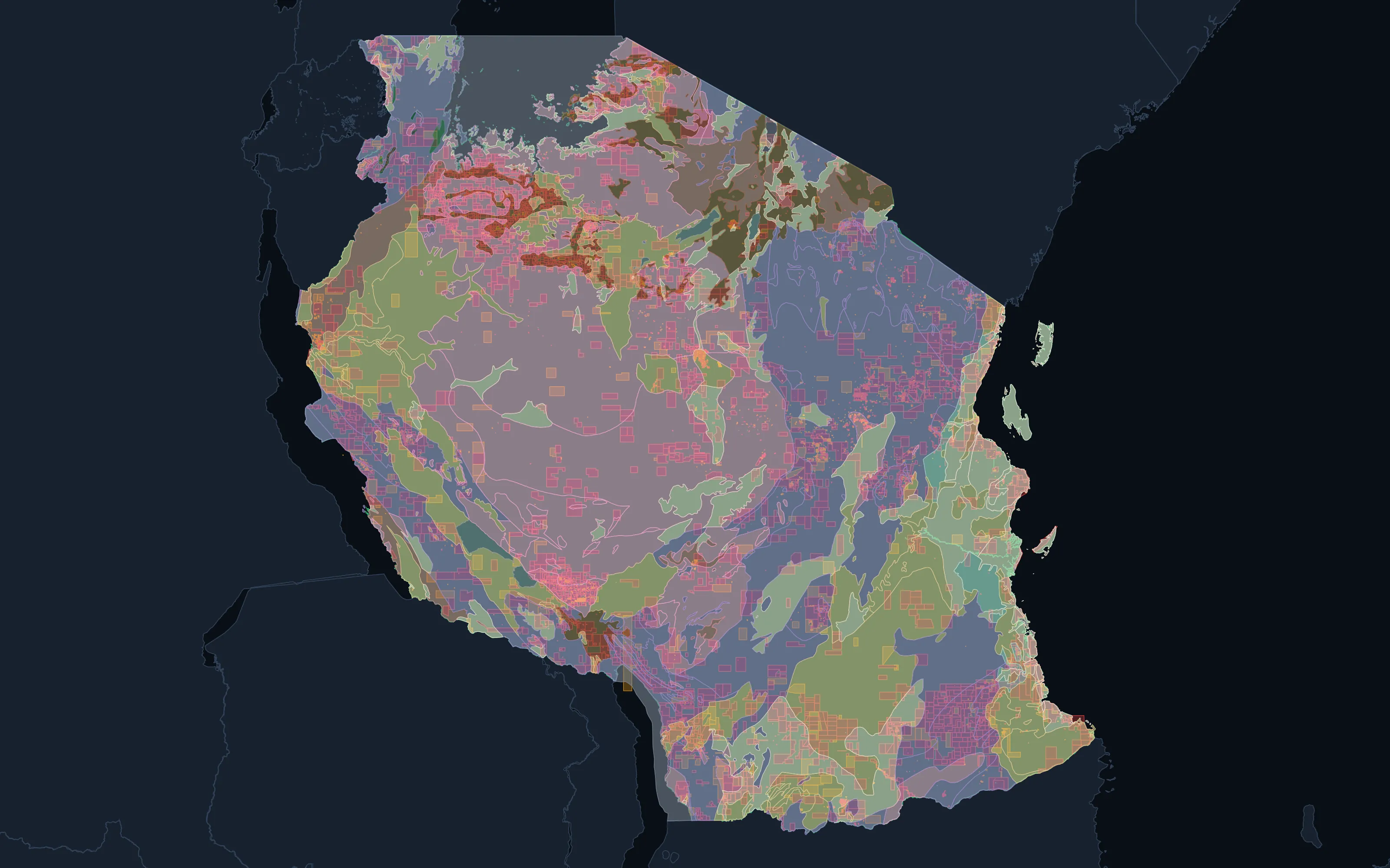 Tanzania country atlas