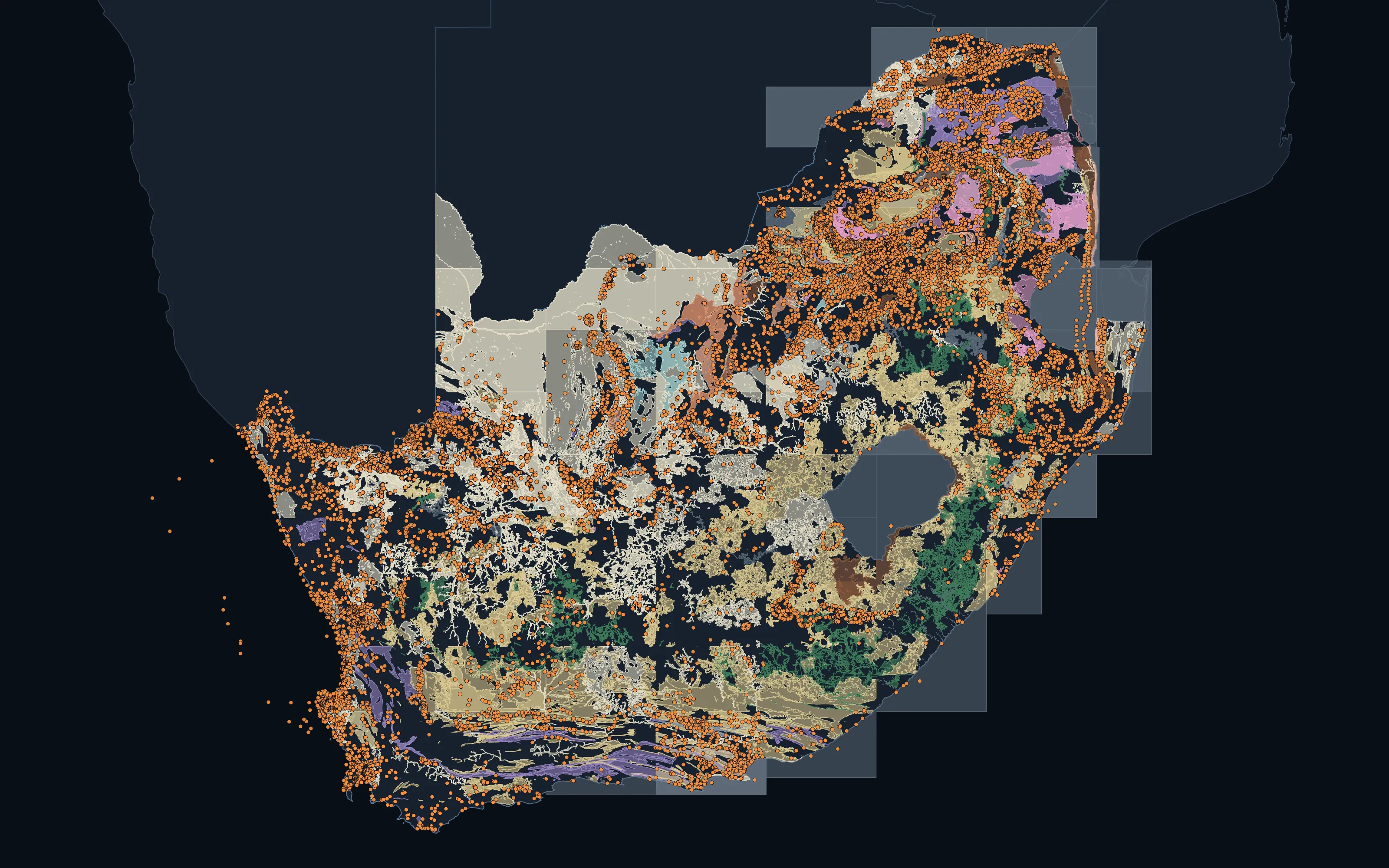South Africa: country atlas